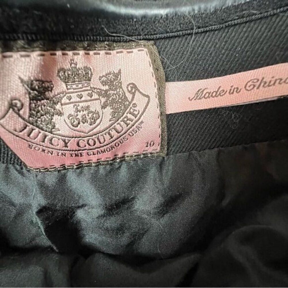 JUICY COUTURE WOMENS BLACK DRESS SIZE 10 - Picture 5 of 11